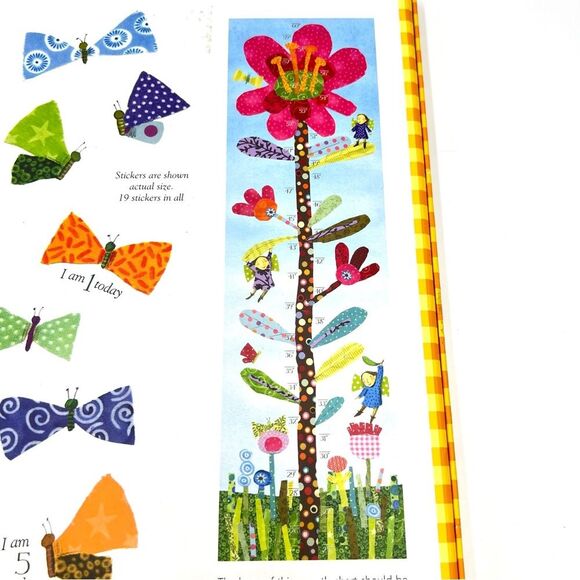 Growth Chart For Wall - Graph Kids / Children / Girls Height As They Grow NEW - Picture 3 of 4